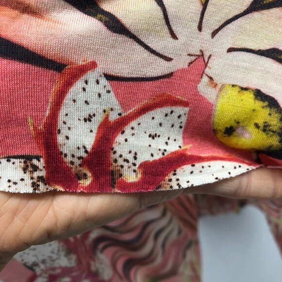 & Other Stories Pink Tropical Floral Sleeveless Dress size 8 - Picture 9 of 16